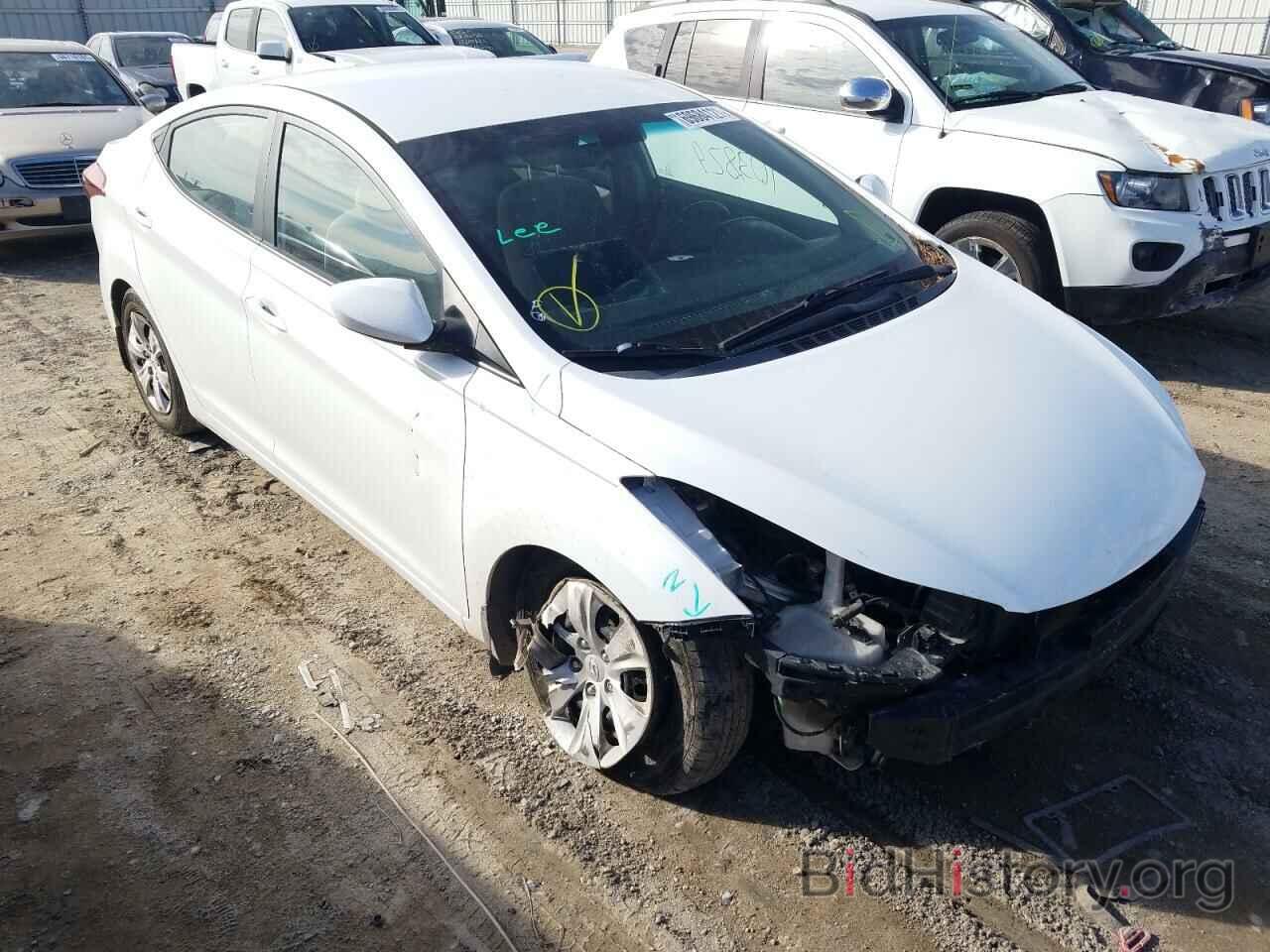 Фотография 5NPDH4AE3GH738755 - HYUNDAI ELANTRA 2016