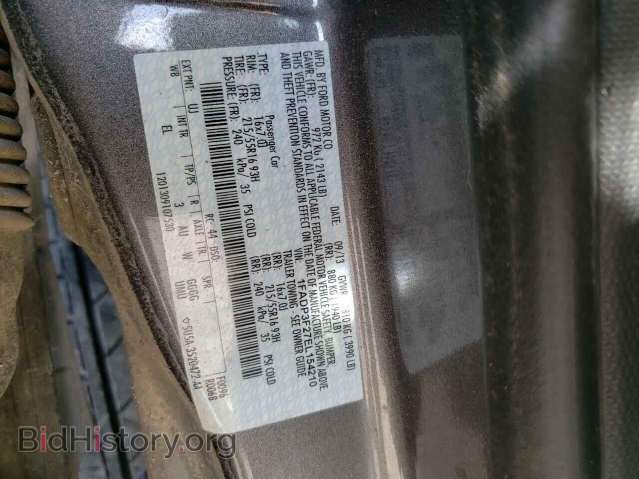 2014 FORD FOCUS - VIN: 1FADP3F27EL154210 - Photo 12