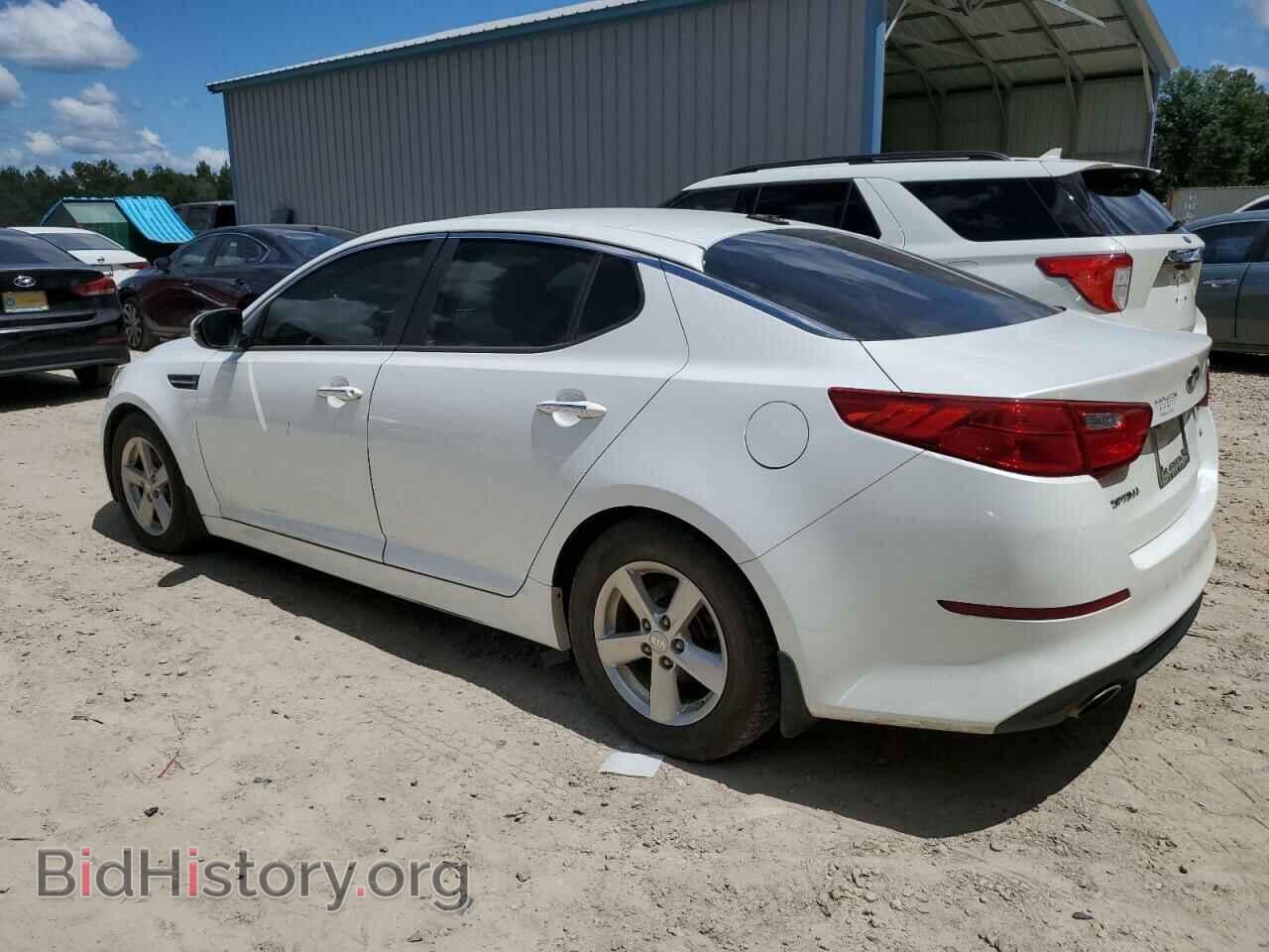 2015 KIA OPTIMA - VIN: KNAGM4A73F5612420 - Фото 2