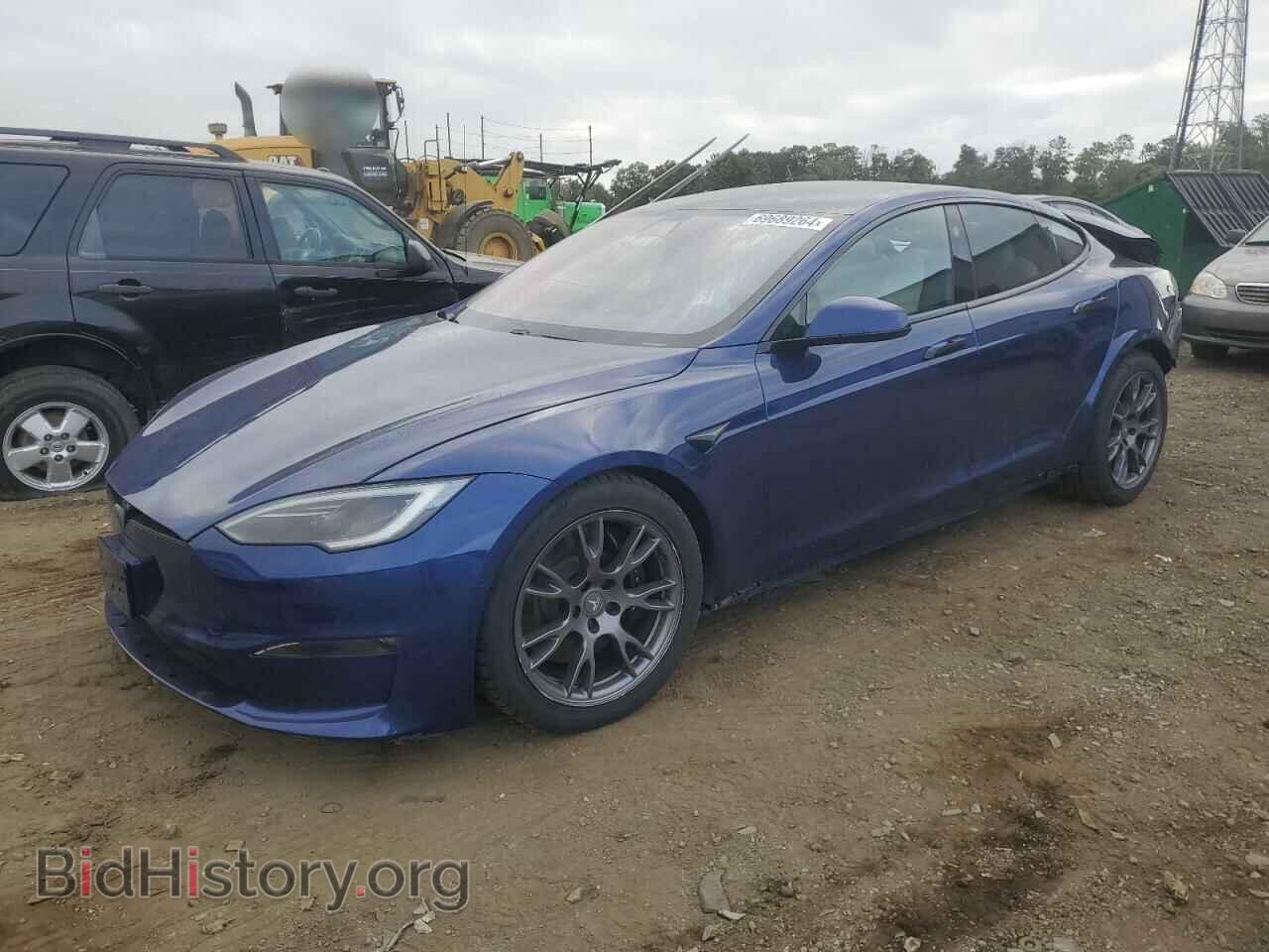 Фотография 5YJSA1E58NF476151 - TESLA MODEL S 2022