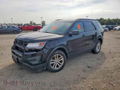 2016 Ford EXPLORER, black — VIN 1FM5K8B80GGD32437, Copart