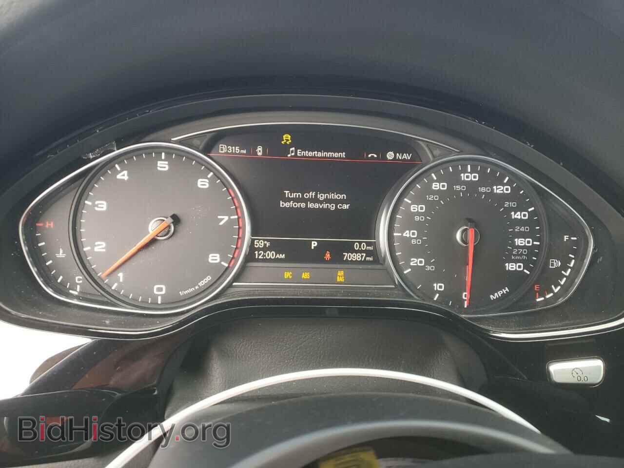 2016 AUDI A8 - VIN: WAU34AFD4GN007321 - Photo 9