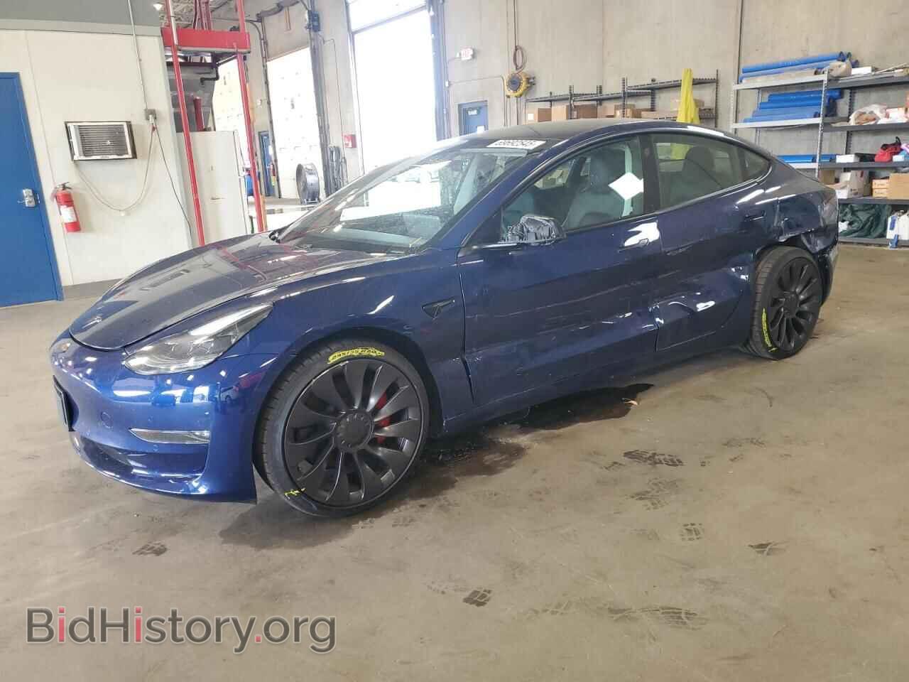 Photo 5YJ3E1EC4MF050544 - TESLA MODEL 3 2021