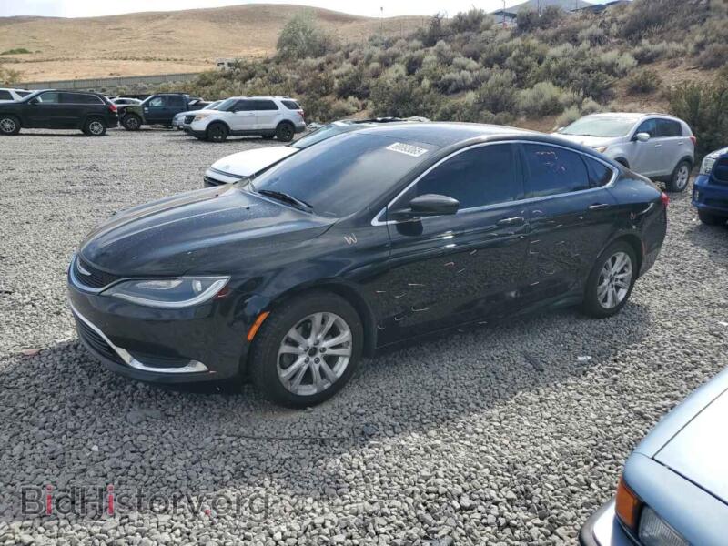 2015 Chrysler 200 Limited (VIN 1C3CCCAB9FN696332) — фото 1 из 12, Copart, повреждение: бок