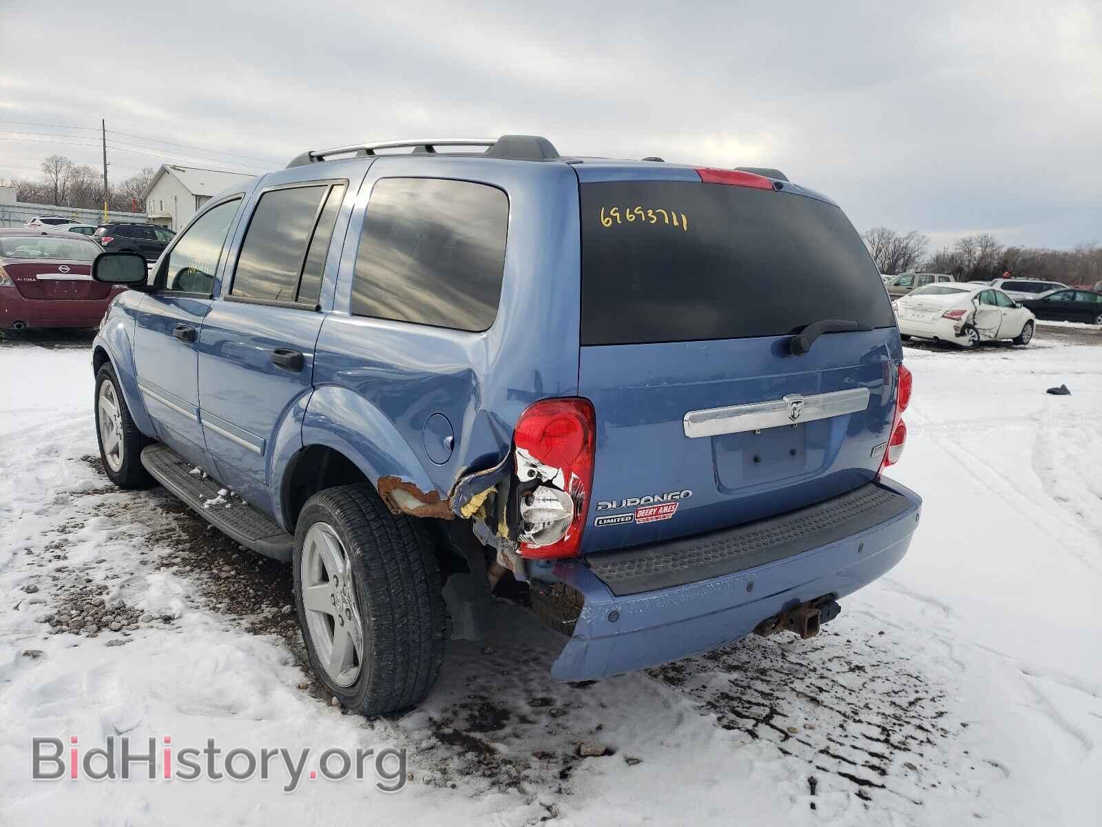 2007 DODGE DURANGO - VIN: 1D8HB58267F574465 - Фото 3