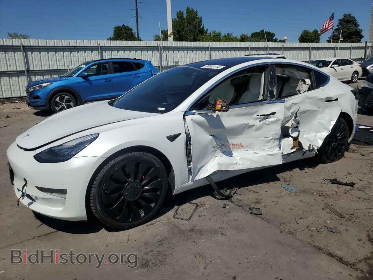Photo 5YJ3E1EB5JF081434 - TESLA MODEL 3 2018