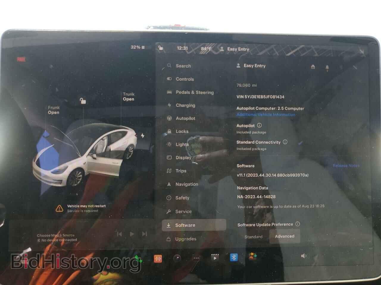 2018 TESLA MODEL 3 - VIN: 5YJ3E1EB5JF081434 - Photo 9