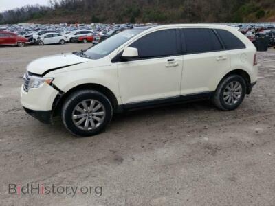 2007 Ford EDGE EDGE SEL P, white — VIN 2FMDK49C77BB08006, Copart