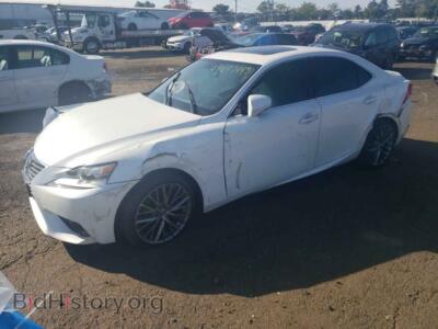 2015 Lexus IS IS 250, белый — VIN JTHCF1D28F5015790, Copart