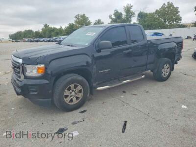 2016 GMC CANYON, черный — VIN 1GTH5BE30G1372705, Copart