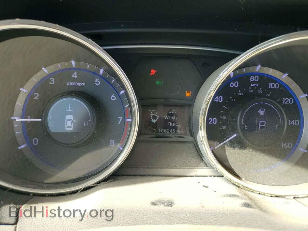 2011 HYUNDAI SONATA - VIN: 5NPEB4AC6BH143430 - Фото 9