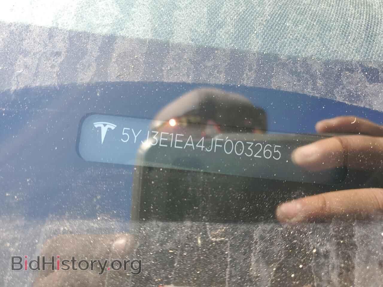2018 TESLA MODEL 3 - VIN: 5YJ3E1EA4JF003265 - Фото 12