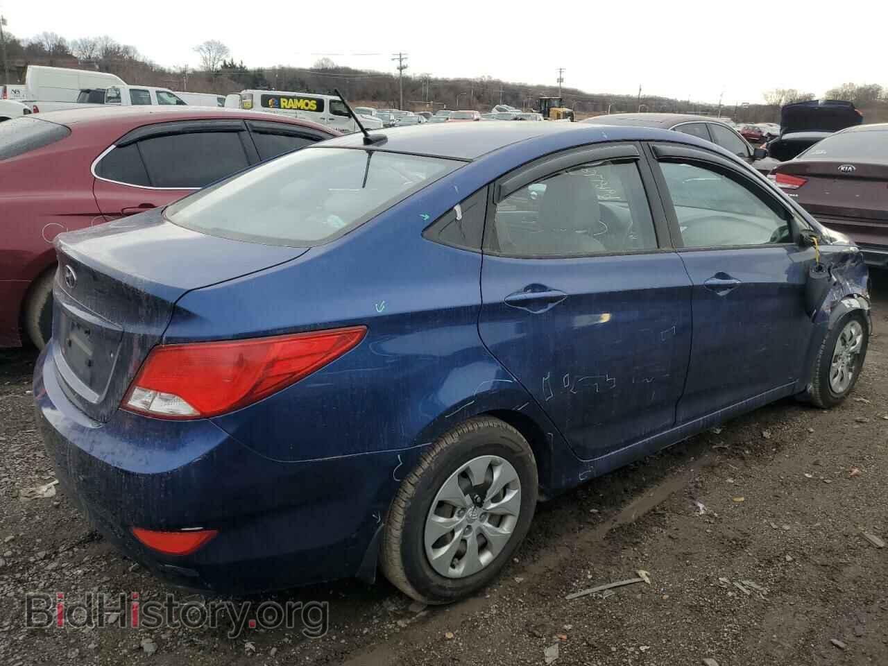 2016 HYUNDAI ACCENT - VIN: KMHCT4AE2GU160501 - Фото 3