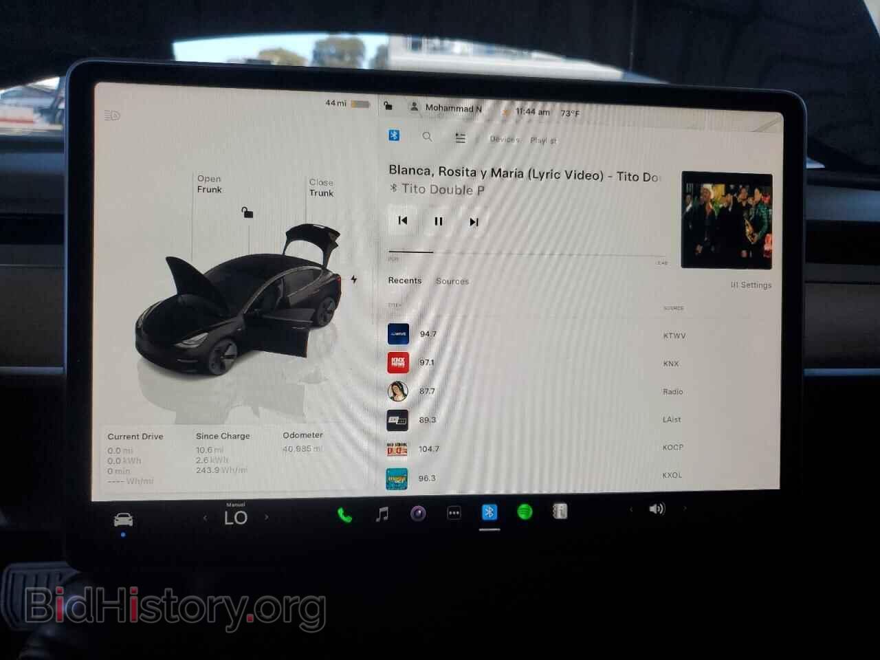 2022 TESLA MODEL 3 - VIN: 5YJ3E1EA1NF370906 - Фото 9