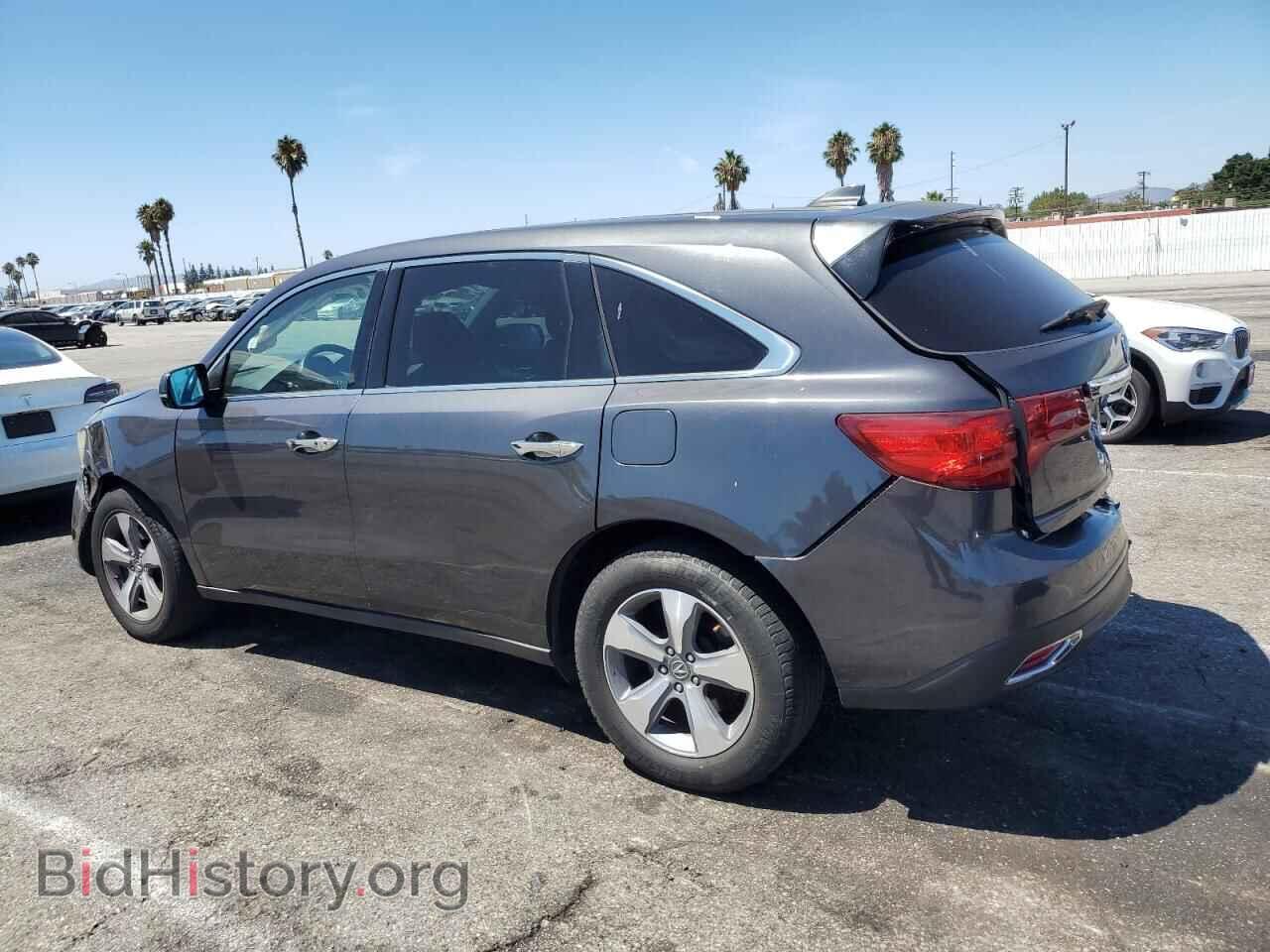 2014 ACURA MDX - VIN: 5FRYD3H20EB015376 - Фото 2