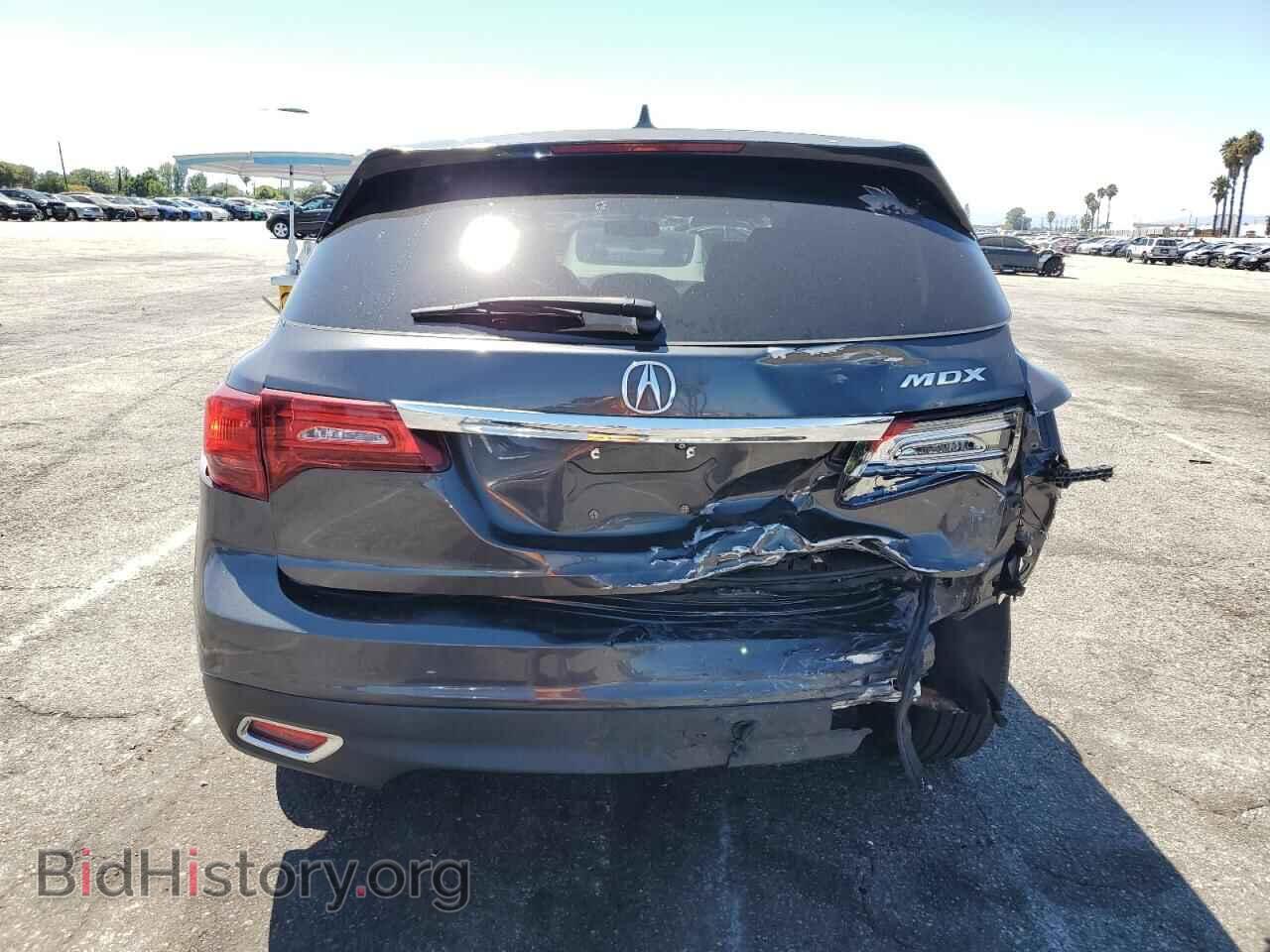2014 ACURA MDX - VIN: 5FRYD3H20EB015376 - Фото 6