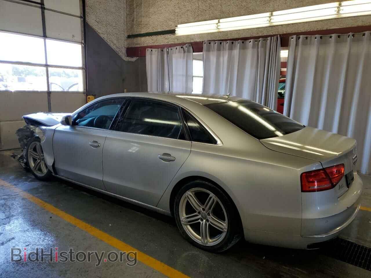 2013 AUDI A8 - VIN: WAUR2AFD2DN027112 - Фото 2