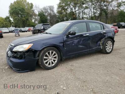 2013 Chrysler 200 LIMITED, blue — VIN 1C3CCBCG8DN555607, Copart