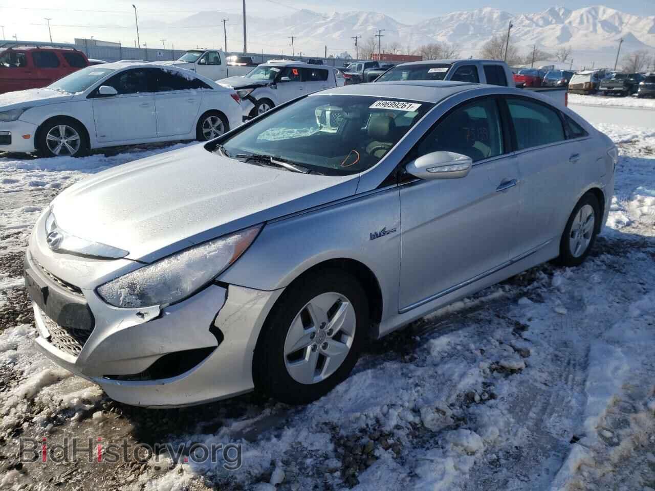 2012 HYUNDAI SONATA - VIN: KMHEC4A45CA026447 - Фото 2