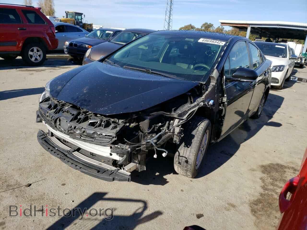 Photo JTDKARFU4H3038491 - TOYOTA PRIUS 2017