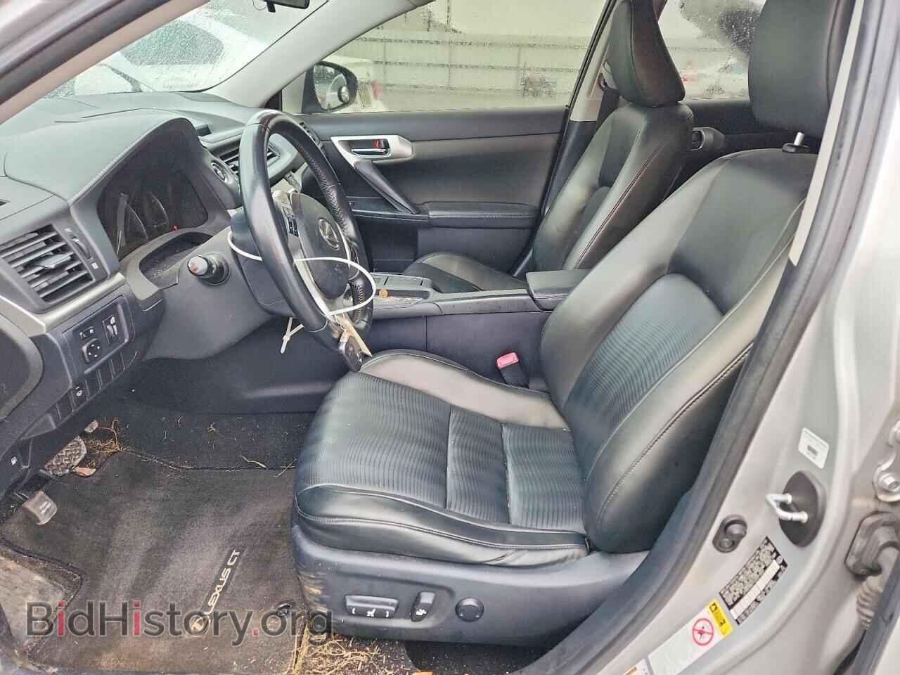 2012 LEXUS CT 200 - VIN: JTHKD5BH1C2091820 - Фото 7