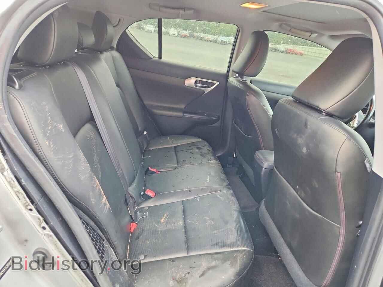 2012 LEXUS CT 200 - VIN: JTHKD5BH1C2091820 - Фото 10