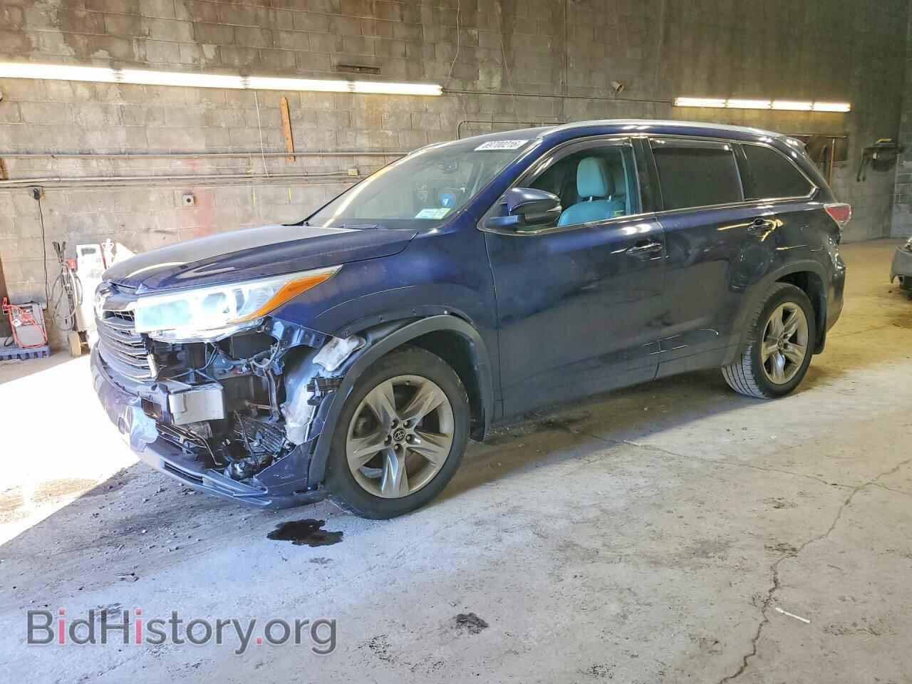 Фотография 5TDDKRFHXGS296357 - TOYOTA HIGHLANDER 2016