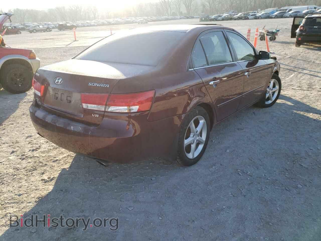 2007 HYUNDAI SONATA - VIN: 5NPEU46F17H204879 - Фото 4