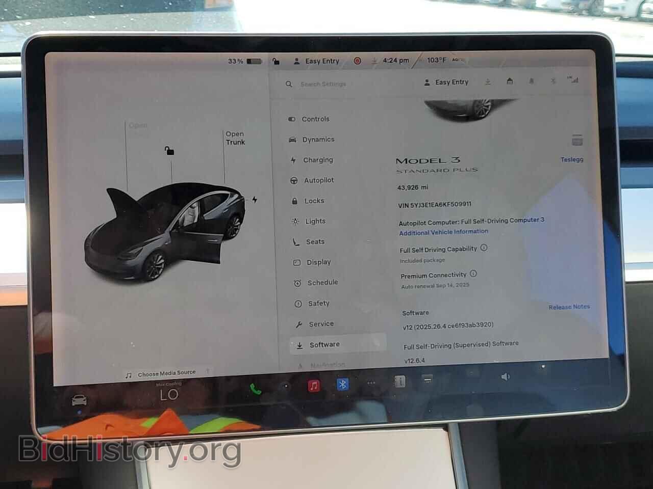 2019 TESLA MODEL 3 - VIN: 5YJ3E1EA6KF509911 - Фото 9