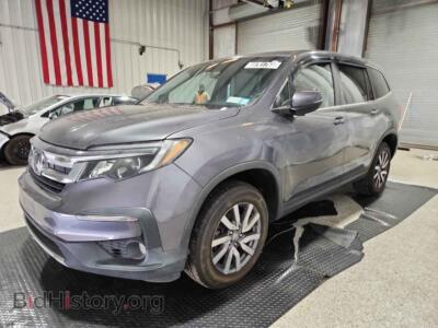 2020 Honda PILOT EX, серый — VIN 5FNYF6H39LB042935, Copart