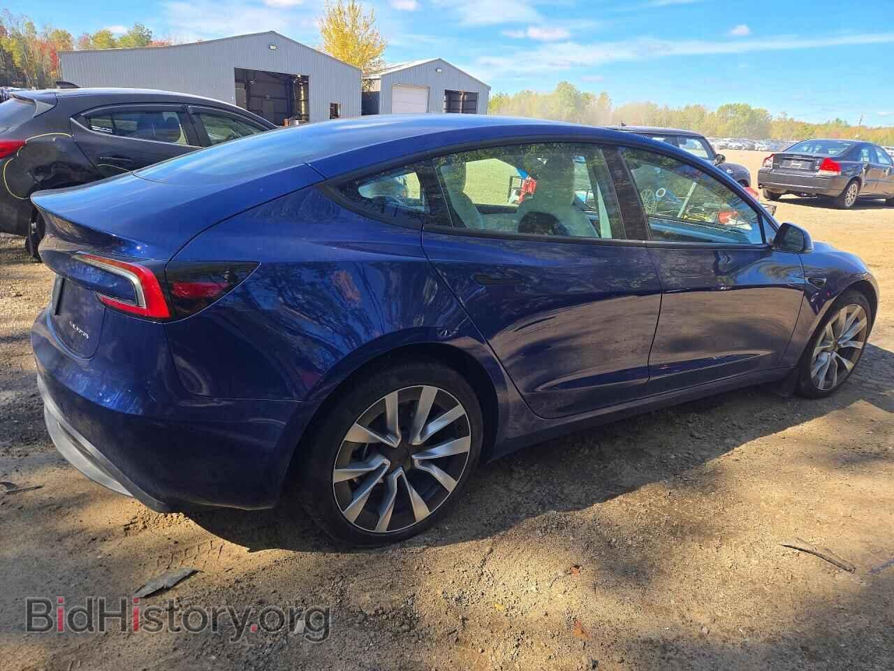 2024 TESLA MODEL 3 - VIN: LRW3E7EB8RC246210 - Фото 3