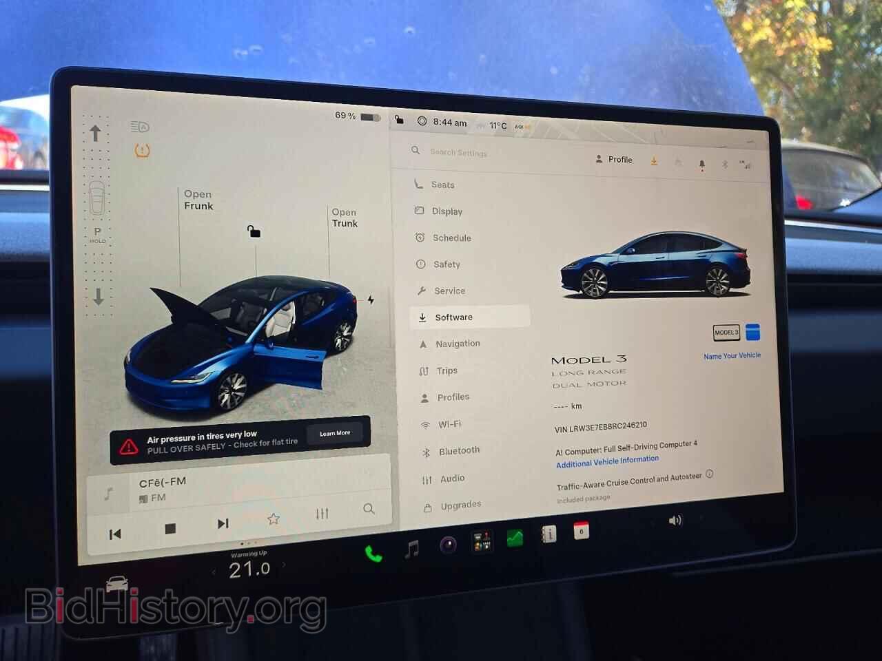 2024 TESLA MODEL 3 - VIN: LRW3E7EB8RC246210 - Фото 9