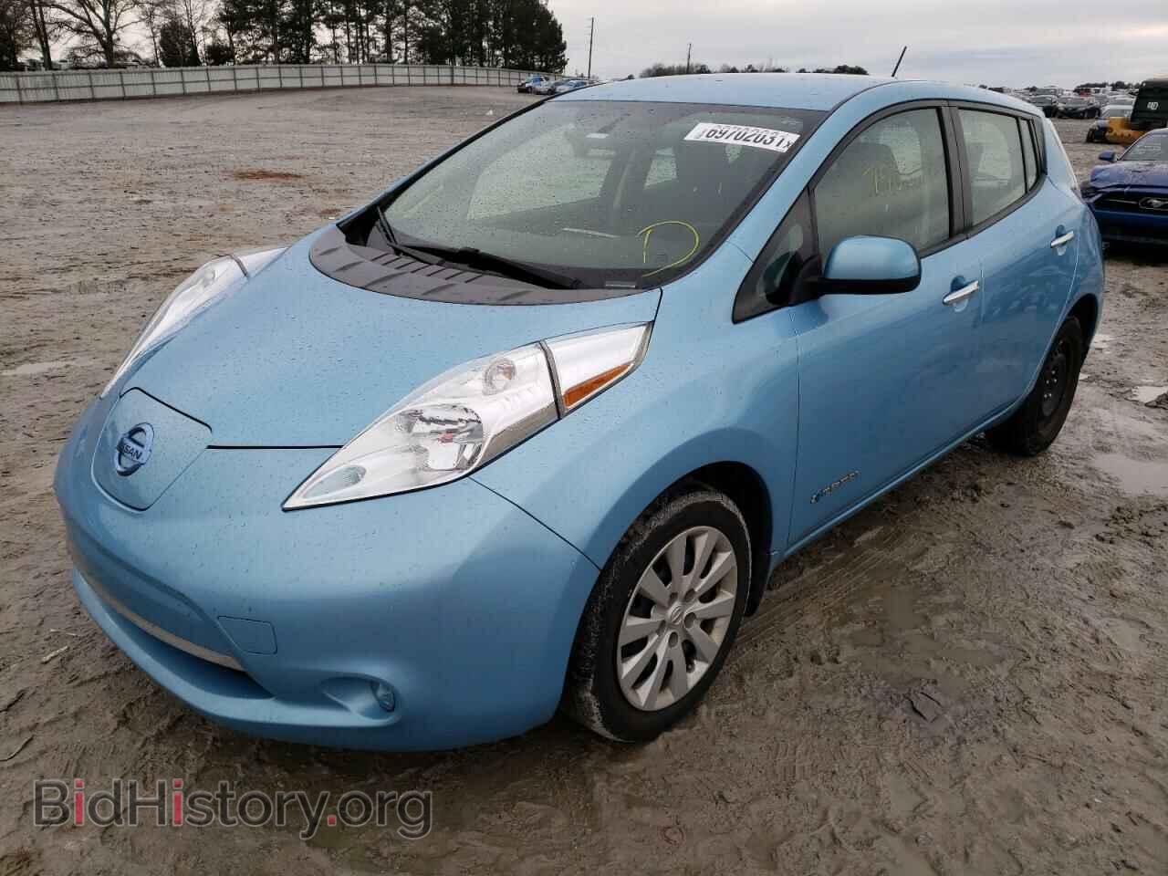2015 NISSAN LEAF - VIN: 1N4AZ0CP6FC312081 - Фото 2