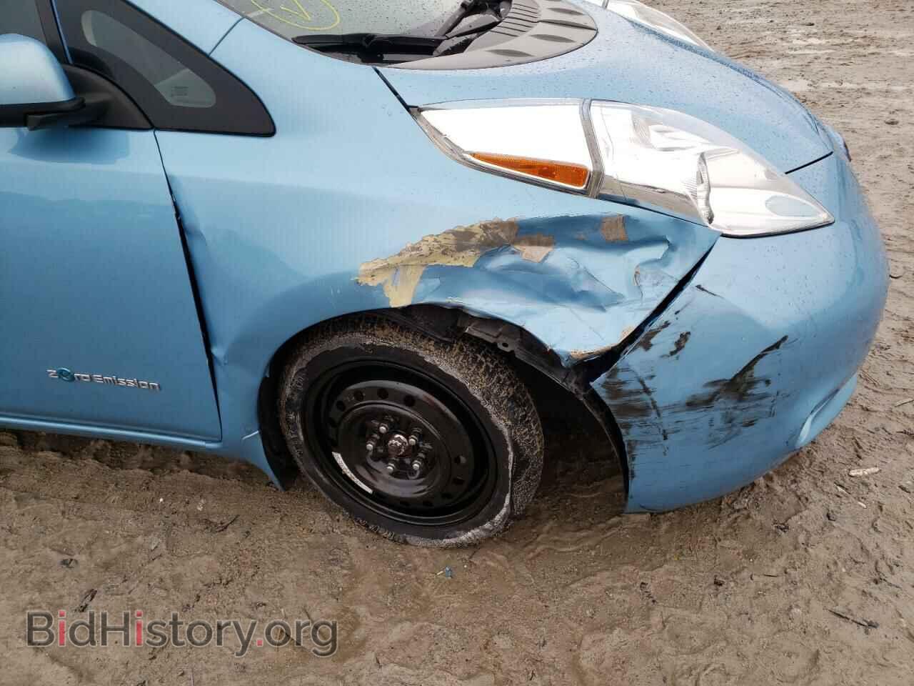 2015 NISSAN LEAF - VIN: 1N4AZ0CP6FC312081 - Фото 9