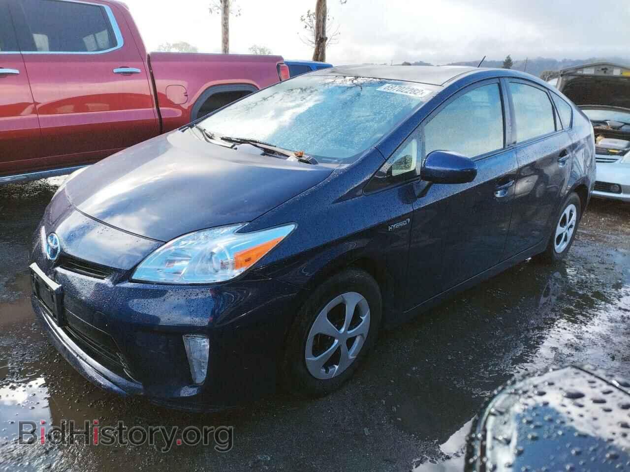 Фотография JTDKN3DUXE0363390 - TOYOTA PRIUS 2014