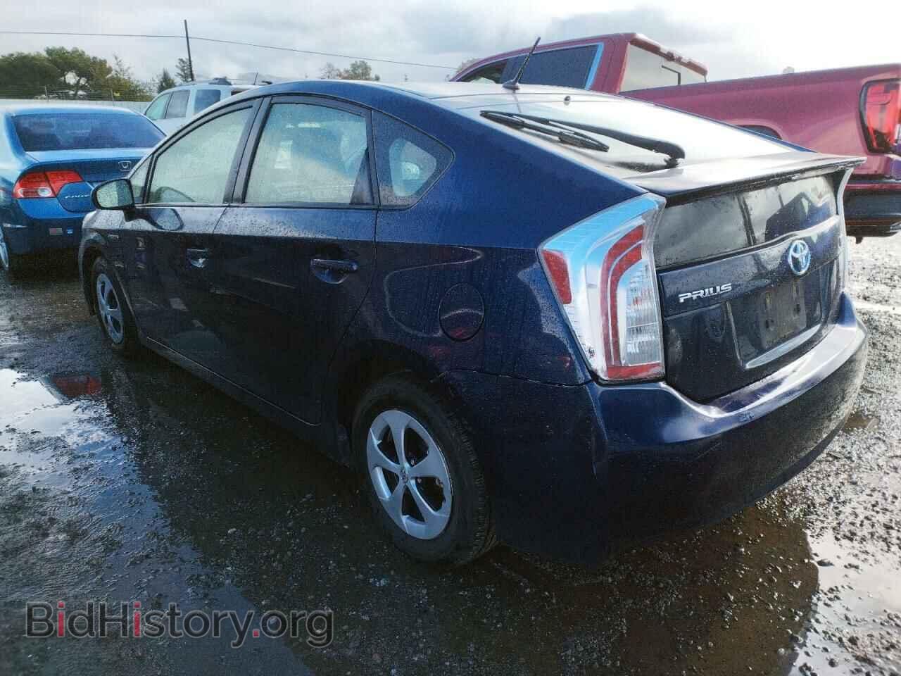 2014 TOYOTA PRIUS - VIN: JTDKN3DUXE0363390 - Фото 2