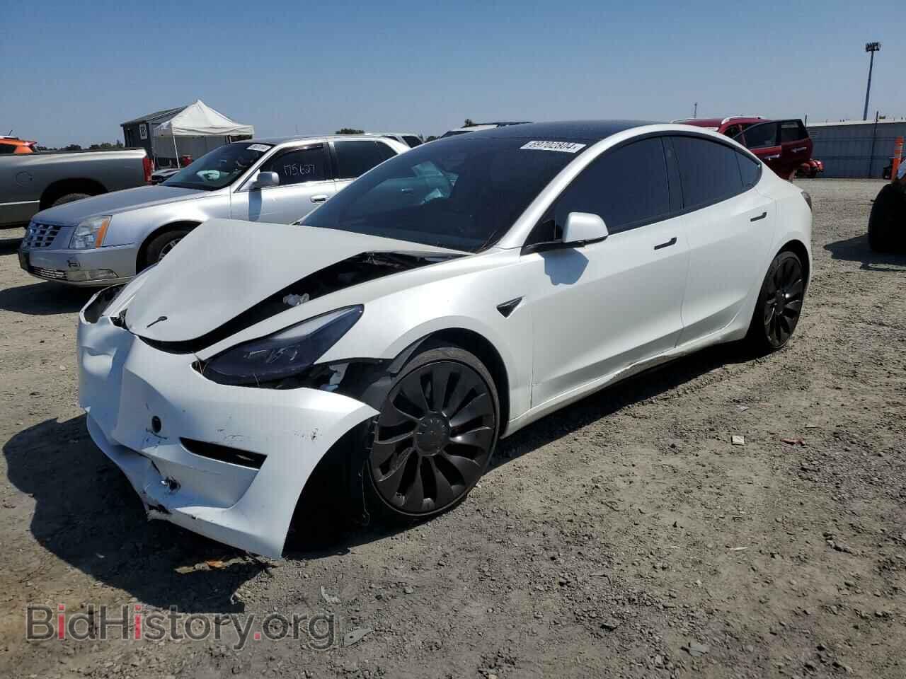 Photo 5YJ3E1EC6PF461190 - TESLA MODEL 3 2023