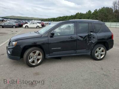 2015 Jeep COMPASS Compass LA, black — VIN 1C4NJDEB1FD312737, Copart