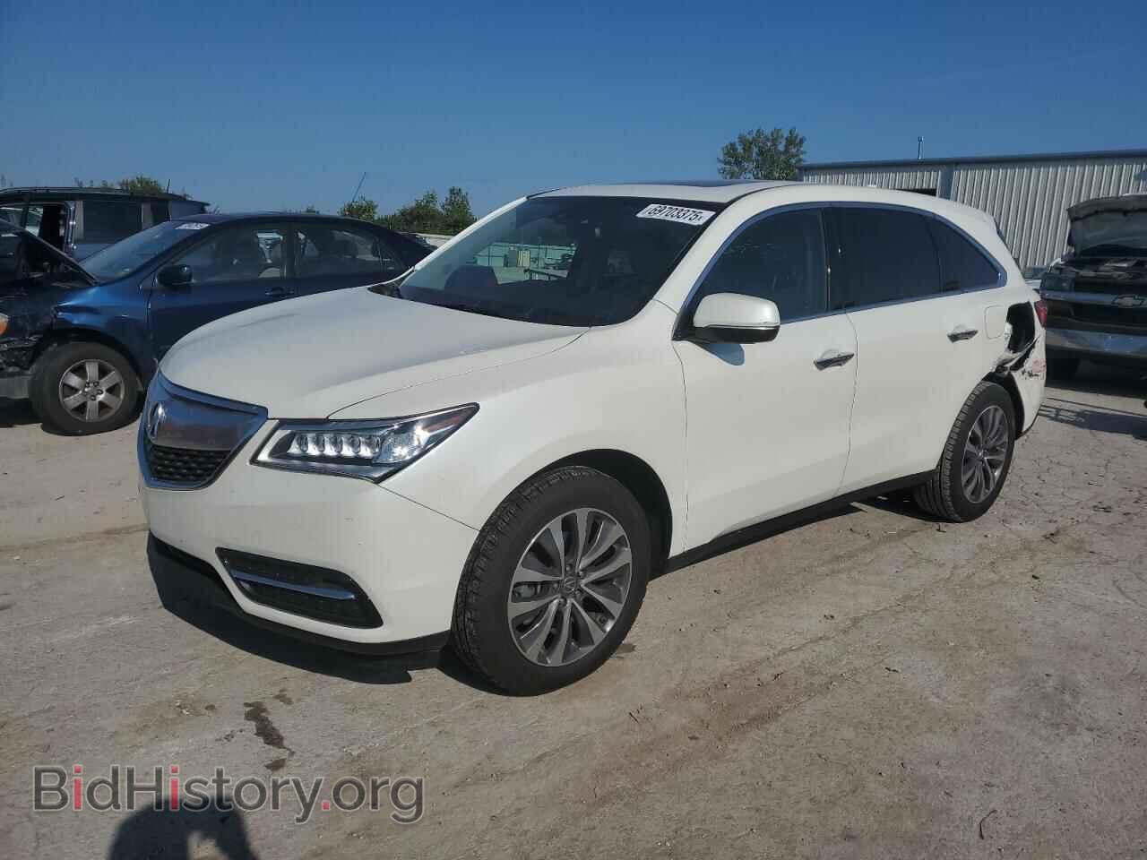 Фотография 5FRYD3H49FB007621 - ACURA MDX 2015