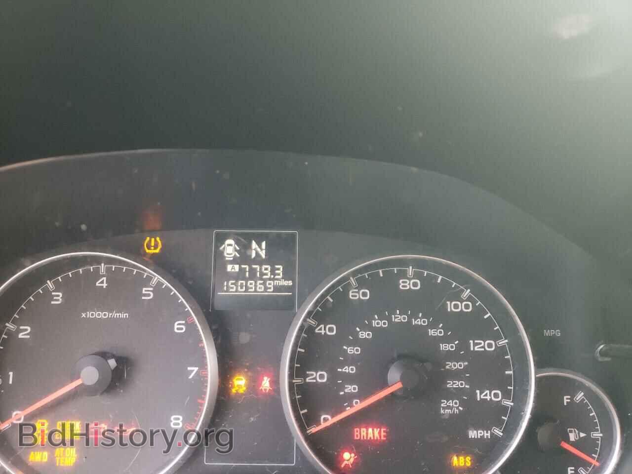 2014 SUBARU LEGACY - VIN: 4S3BMBD61E3016026 - Фото 9