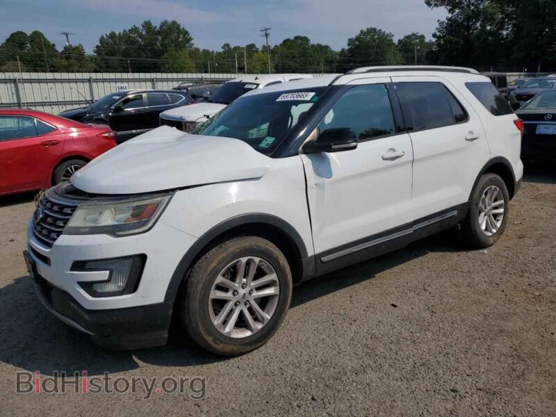 2017 Ford EXPLORER XLT (VIN 1FM5K7DH6HGB64229) — photo 1 of 15, Copart, damage: front end