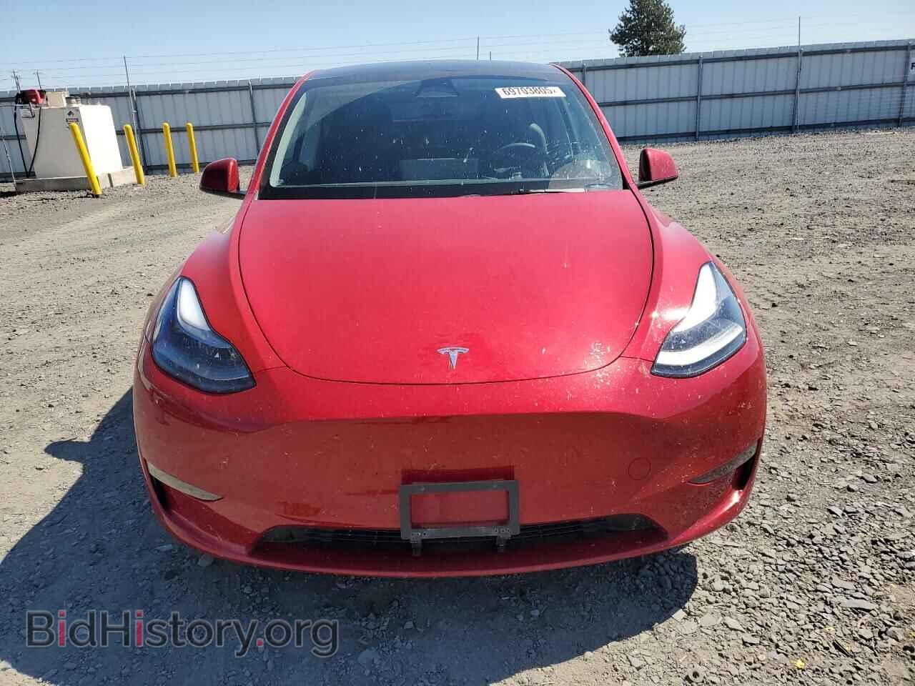 2022 TESLA MODEL Y - VIN: 7SAYGAEE6NF558360 - Фото 5
