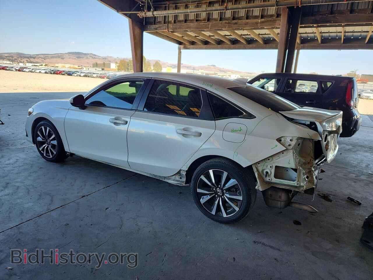 2022 HONDA CIVIC - VIN: JHMFE1F79NX008312 - Фото 2