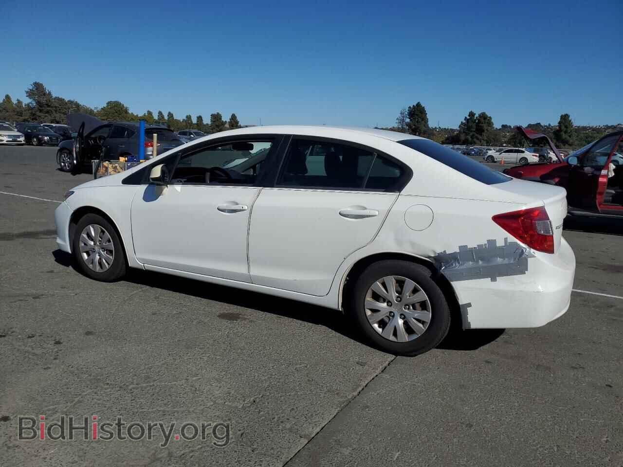 2012 HONDA CIVIC - VIN: 19XFB2F51CE009787 - Фото 2