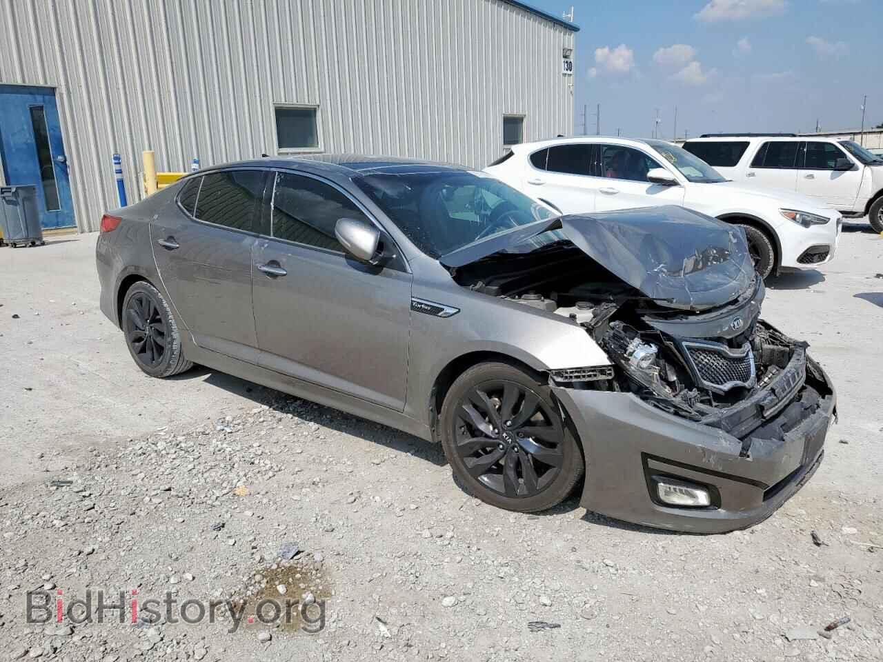 2015 KIA OPTIMA - VIN: 5XXGR4A69FG496731 - Фото 4