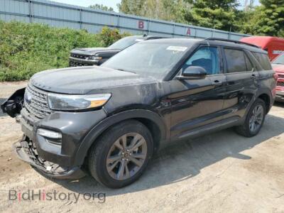 2024 Ford EXPLORER XLT, черный — VIN 1FMSK8DH9RGA35198, Copart