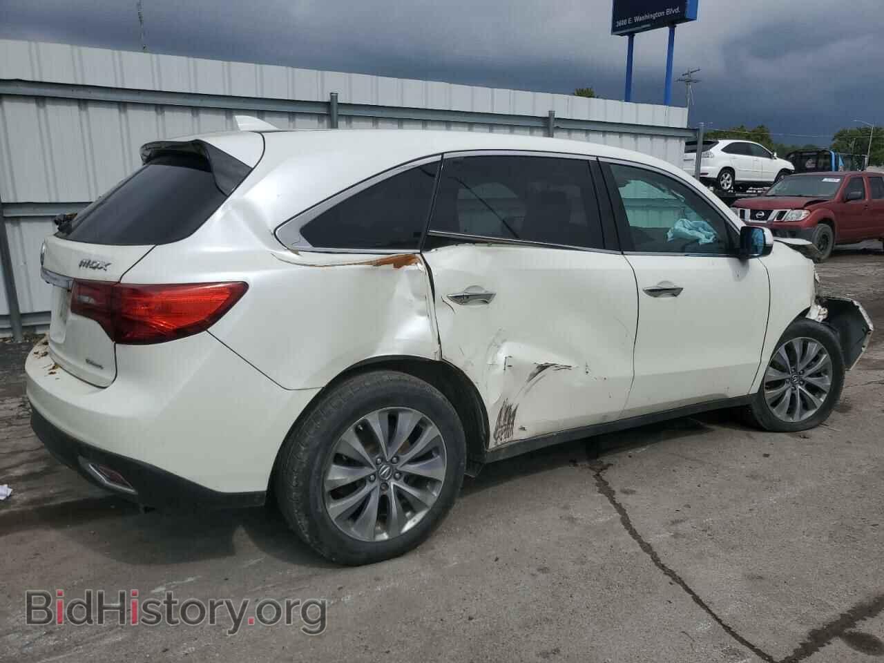 2014 ACURA MDX - VIN: 5FRYD4H45EB033296 - Фото 3