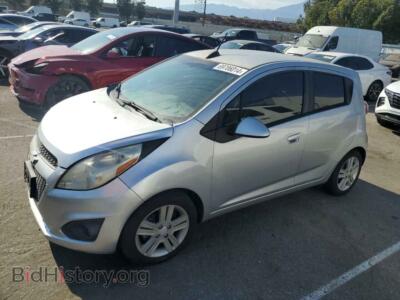 2015 Chevrolet SPARK 1LT, silver — VIN KL8CD6S96FC717874, Copart