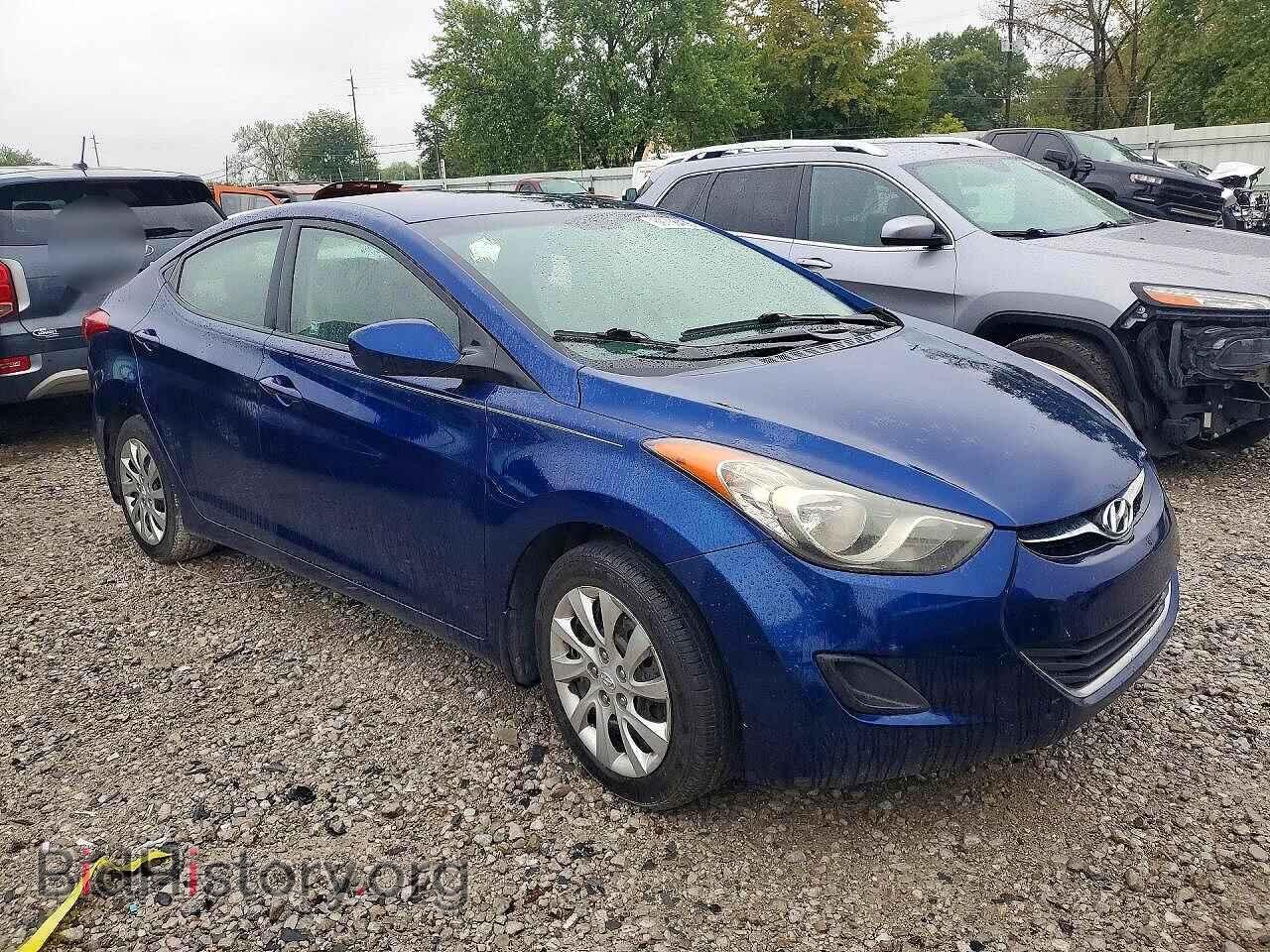 2013 HYUNDAI ELANTRA - VIN: KMHDH4AE2DU485263 - Фото 4