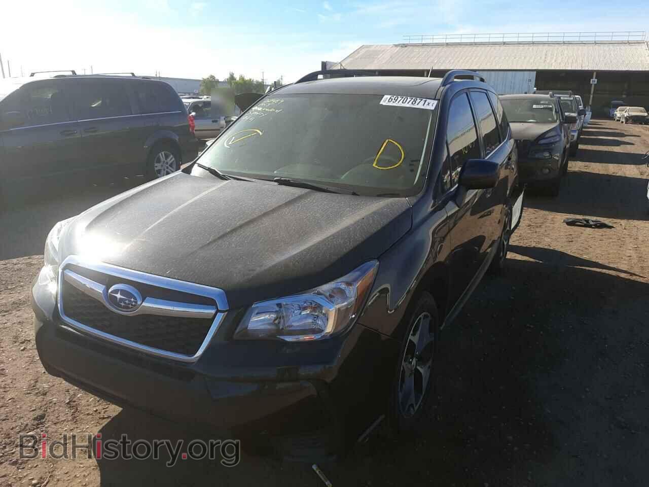 2014 SUBARU FORESTER - VIN: JF2SJGDC8EH487011 - Фото 2